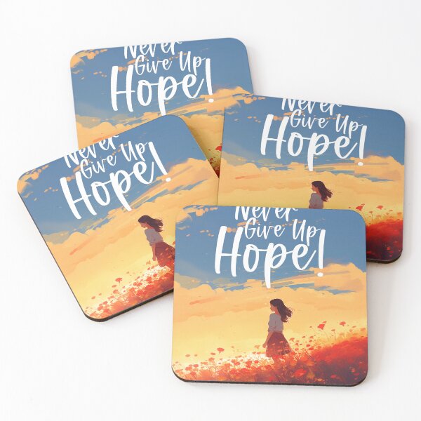 Item preview, Never Give Up Hope! designed and sold by BestLifeHues.