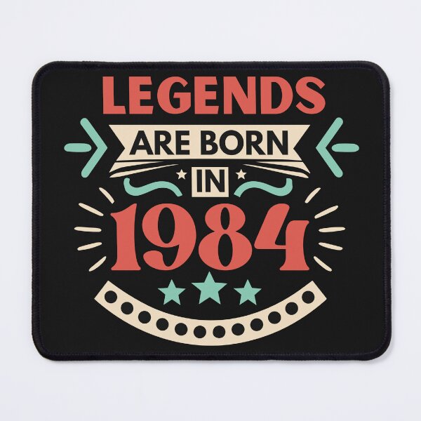 Item preview, legends are born in 1984 vintage retro designed and sold by vintage-years.