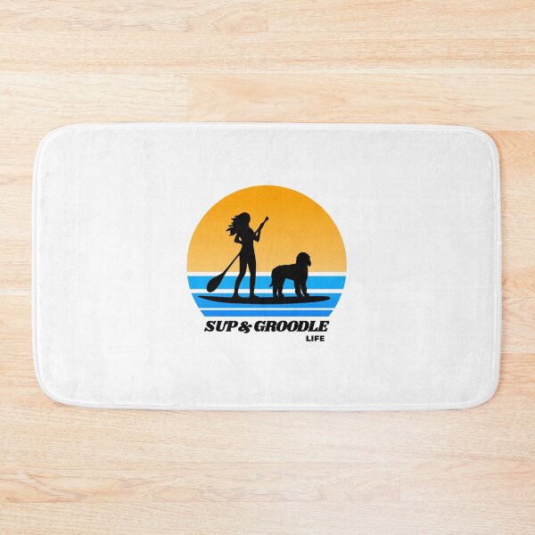 Item preview, SUP and Groodle - Standup Paddleboarding Dog Mom designed and sold by Guarddogdrive.