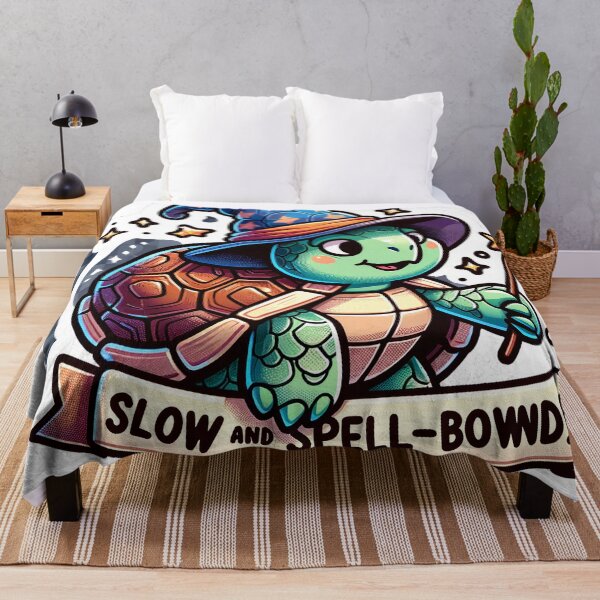 Item preview, Whimsical Wizard Turtle Sticker - Slow and Spell-Bound Magic! designed and sold by The-Library.