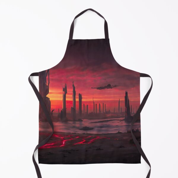 Item preview, City of Darkness: Dubh linn at Sunset designed and sold by CodeCraftedAI.