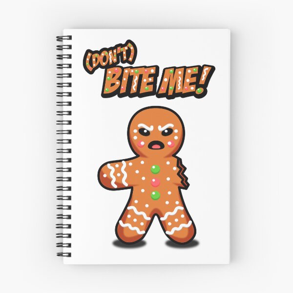 Item preview, Angry Gingerbread Man, Don't Bite Me! designed and sold by Nadaillustrada.