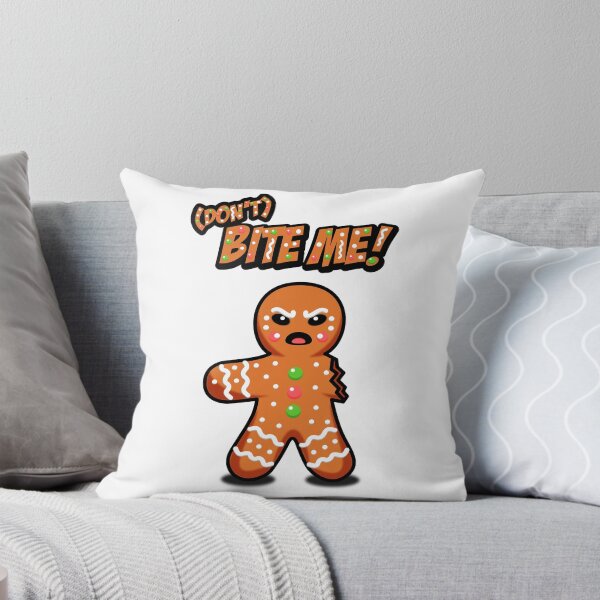 Item preview, Angry Gingerbread Man, Don't Bite Me! designed and sold by Nadaillustrada.