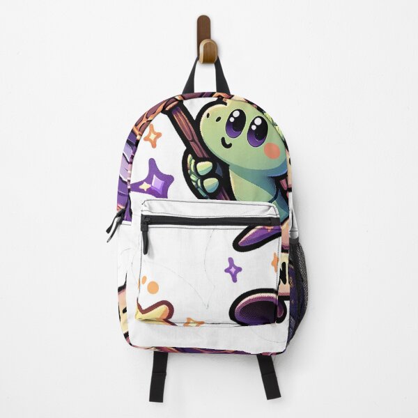 Item preview, Whimsical Wizard Turtle Sticker - Slow and Spell-Bound Magic! designed and sold by The-Library.