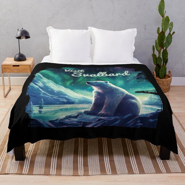 Item preview, Aurora Dreams: Svalbard Polar Bear designed and sold by Imagequest.