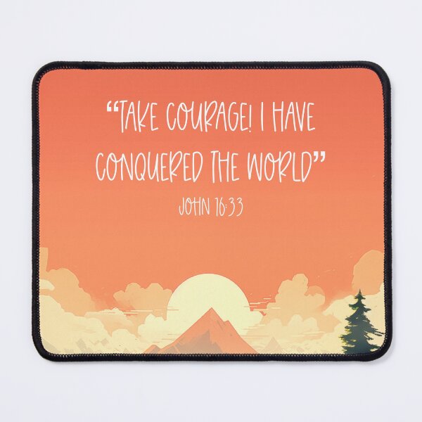 Item preview, John 16:33 designed and sold by BestLifeHues.