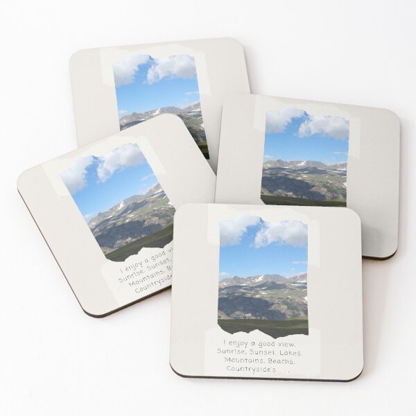 Item preview, I enjoy a good view. Sunrise, Sunset, Lakes, Mountains, Beachs, Countryside’s .  designed and sold by GiftableGems.