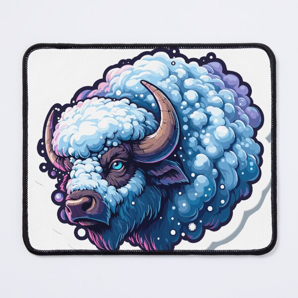 Item preview, Blizzard Buffalo Face designed and sold by Xsquilax.