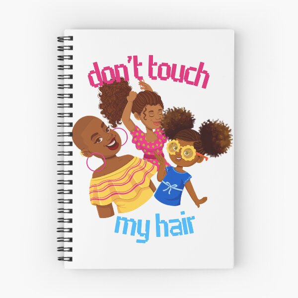 Item preview, Don’t Touch My Hair-White Background  designed and sold by Trendi61.