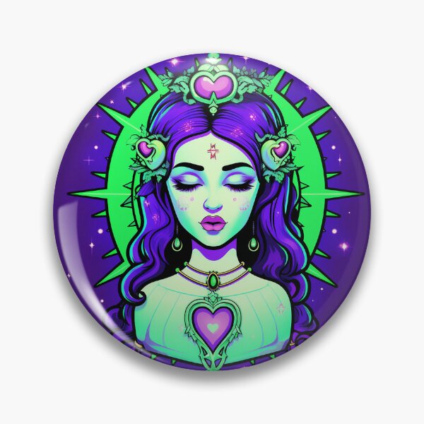 Item preview, Neon Rave Goddess } Cartoon Inspired Design designed and sold by Ashburnsmum2018.