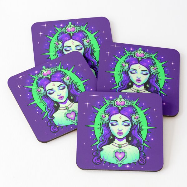 Item preview, Neon Rave Goddess } Cartoon Inspired Design designed and sold by Ashburnsmum2018.