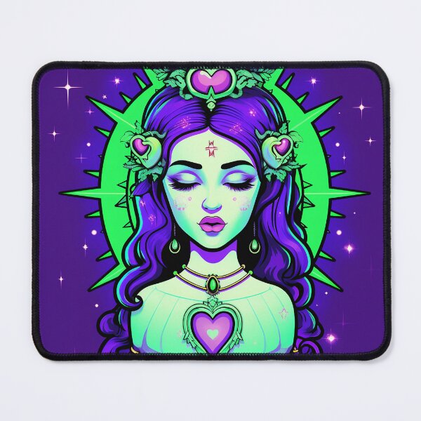 Item preview, Neon Rave Goddess } Cartoon Inspired Design designed and sold by Ashburnsmum2018.