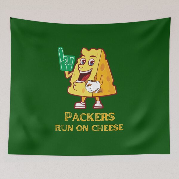 Item preview, Cheeseheads - Packers Run on Cheese! designed and sold by MagpieMoonUSA.