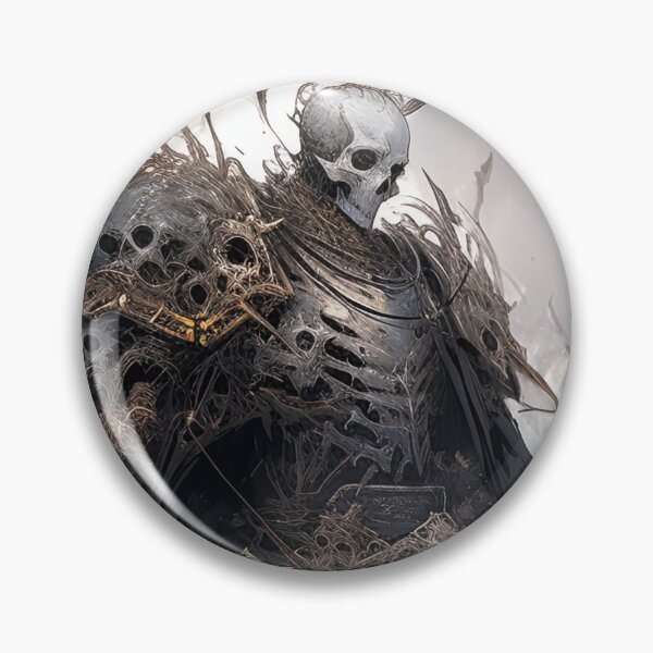 Item preview, Dark Fantasy Skull Warrior Bone Armor designed and sold by bubblegoth.
