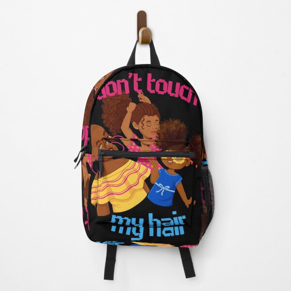 Item preview, Don’t Touch My Hair-Black Background designed and sold by Trendi61.