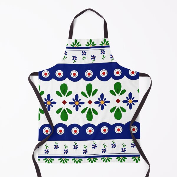 Beautiful Polish Pottery Apron. Floral Pattern & Birds! A Perfect Gift -  European Splendor®