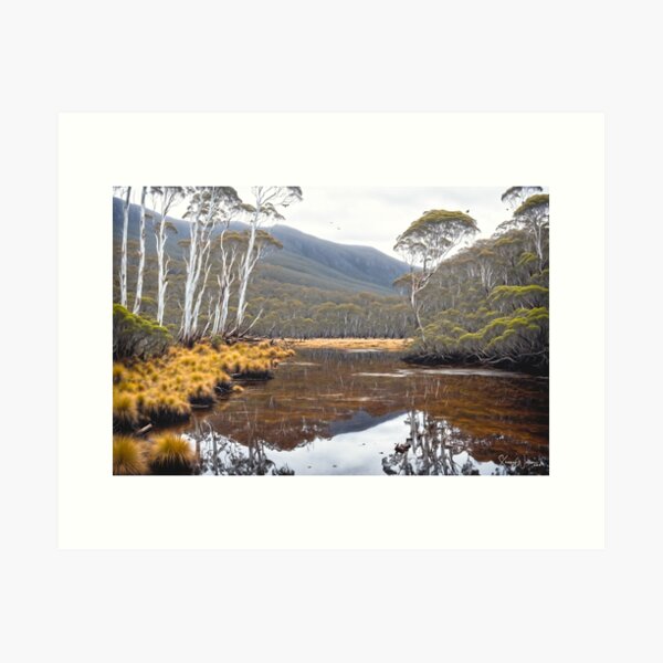 Item preview, Highlands Tasmania designed and sold by ShaneWalkerArt.