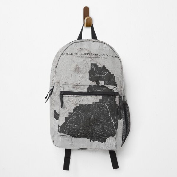 Item preview, Big Bend National Park Hydrological Map with Topo designed and sold by Crypto Tography.
