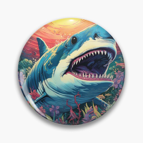 Item preview, Shark Attack designed and sold by HausKatz.
