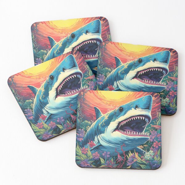 Item preview, Shark Attack designed and sold by HausKatz.