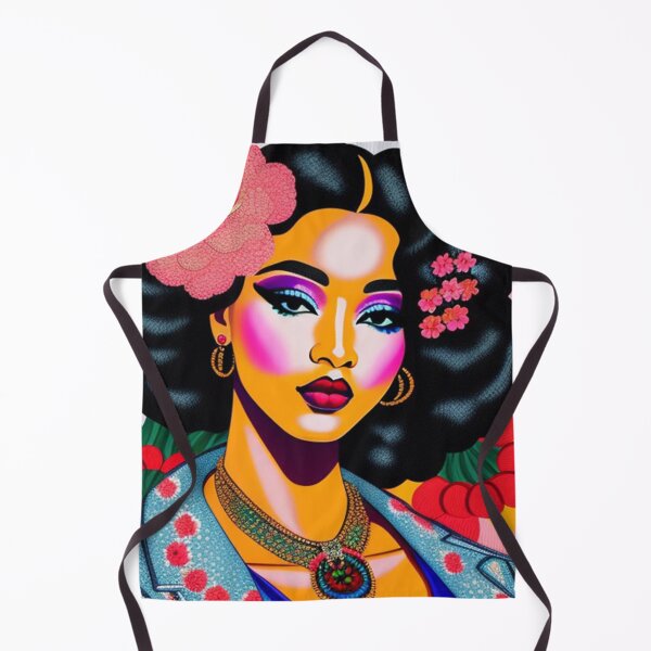 Item preview, Colorful floral fashion art print  designed and sold by Roxburylane.