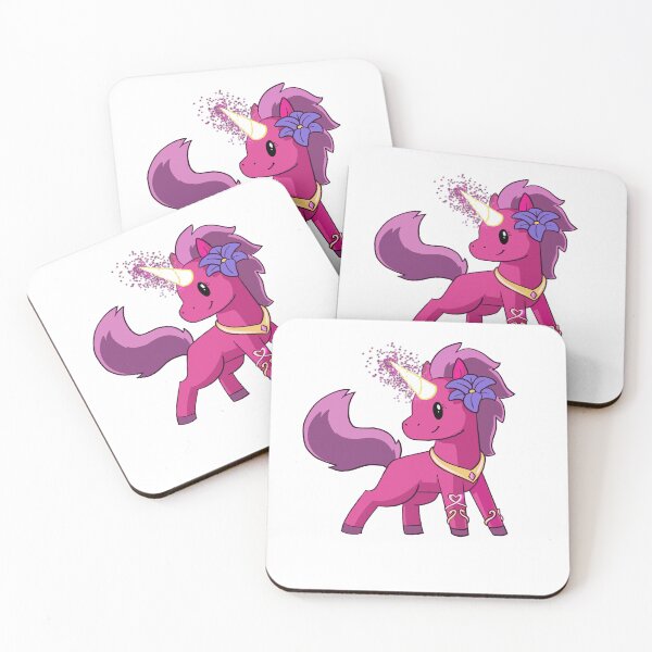 Item preview, Pink floral unicorn designed and sold by Rosie1213.