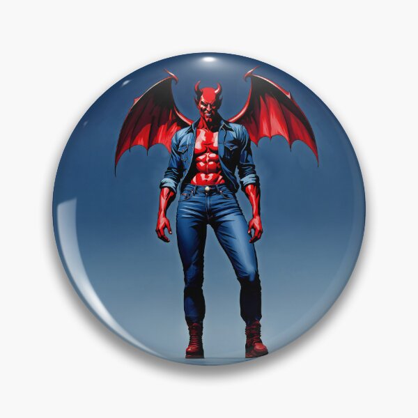 Item preview, The Devil in Blue Jeans designed and sold by PictureNZ.