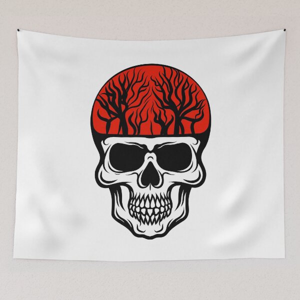 Item preview, skull designed and sold by NookNova.