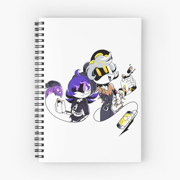 Item preview, Uzi and N drinking “Hot Chocolate” designed and sold by SaItyPepper.