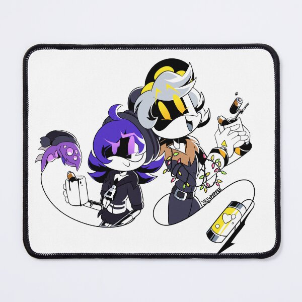 Item preview, Uzi and N drinking “Hot Chocolate” designed and sold by SaItyPepper.