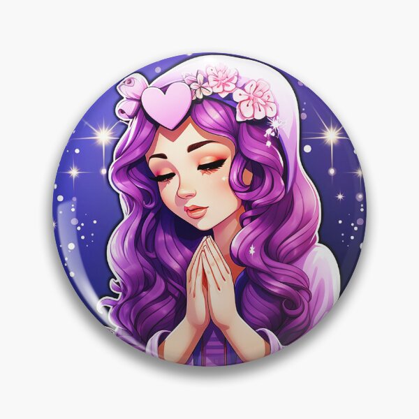 Item preview, Cute Cartoon Virgin Mary } Animation Inspired Design designed and sold by Ashburnsmum2018.