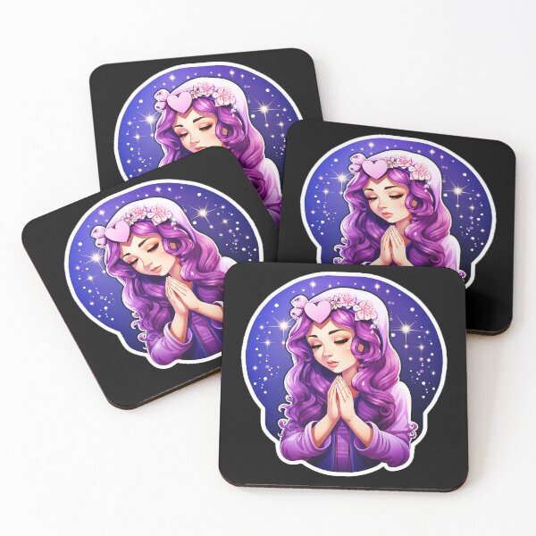 Item preview, Cute Cartoon Virgin Mary } Animation Inspired Design designed and sold by Ashburnsmum2018.