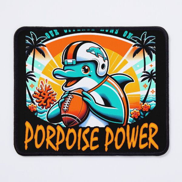 Item preview, Funny Miami Pro Football Fan - Porpoise Power designed and sold by FFFMstore.