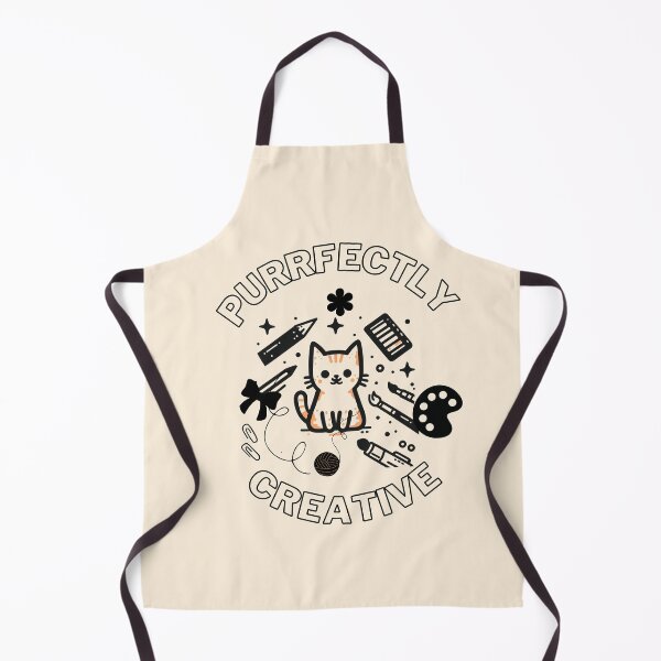 Item preview, PURRFECTLY CREATIVE CAT designed and sold by Mehwish.