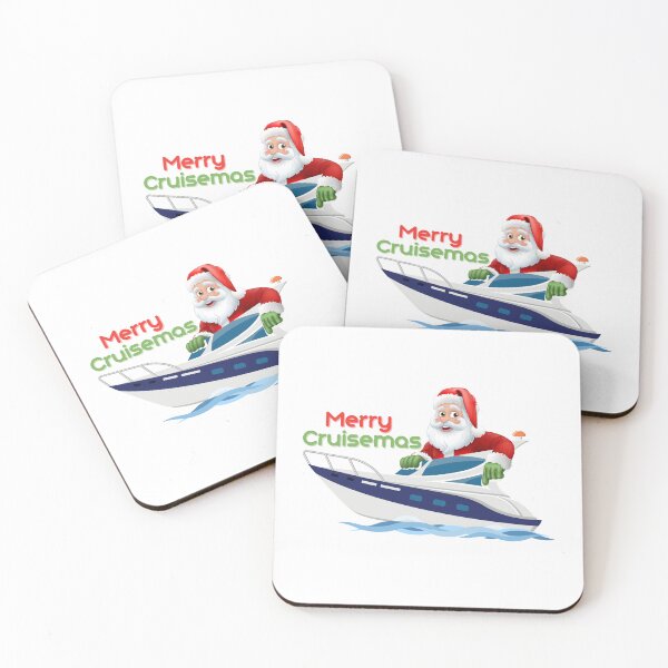 Item preview,  Merry Cruisemas Christmas Cruise santa designed and sold by Stickers  Designer.