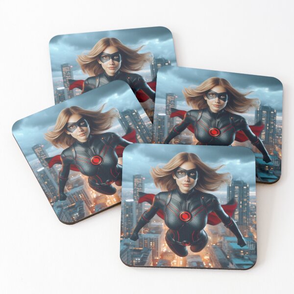 Item preview, Superheroine To The Rescue designed and sold by The Drewbs at Skipton Studioz.