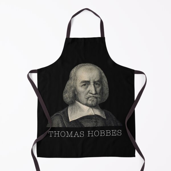 Item preview, Thomas Hobbes and black and white portrait for philosophy lovers designed and sold by CachoGlorious.