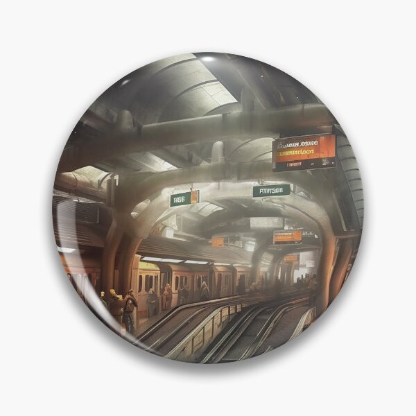 Item preview, Subway Station designed and sold by DigitizedArt.