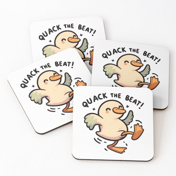 Item preview, Dancing Duck Quack the Beat  designed and sold by UmbrellaStudio1.