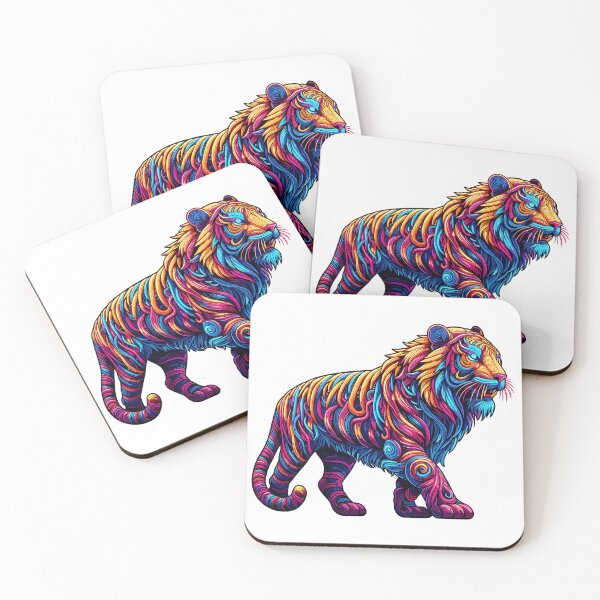 Item preview, Neon Tiger designed and sold by Xsquilax.
