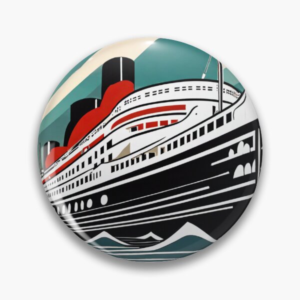 Item preview, Ocean Liner Artwork designed and sold by GeneralWaffles.