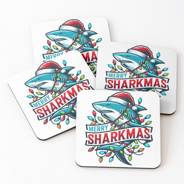 Item preview, Festive Sharkmas holiday Cheer designed and sold by Urban-Swaggz.