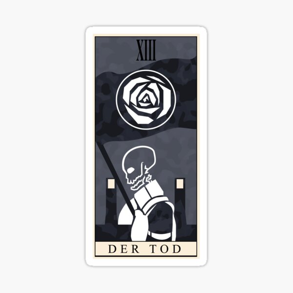 Item preview, Signalis Tarot - Death designed and sold by BitRadical.