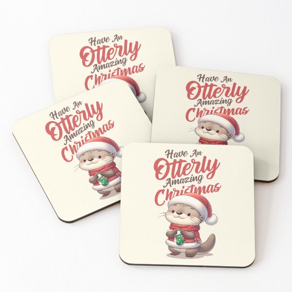 Item preview, Have an Otterly Amazing Christmas designed and sold by KAI-Studio.