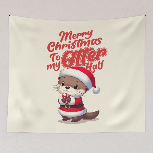 Item preview, Merry Christmas to my Otter Half designed and sold by KAI-Studio.