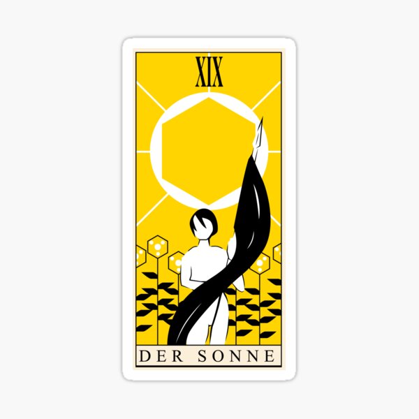 Item preview, Signalis Tarot - The Sun designed and sold by BitRadical.