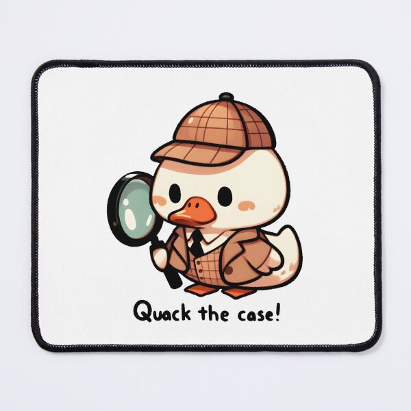 Item preview, Detective Duck Solving Mystery designed and sold by UmbrellaStudio1.
