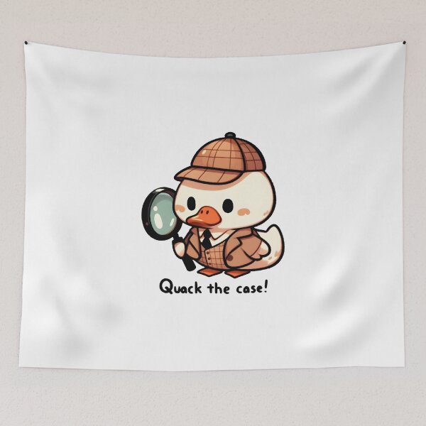 Item preview, Detective Duck Solving Mystery  designed and sold by UmbrellaStudio1.