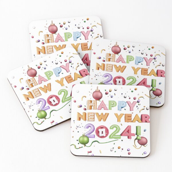 Item preview, Happy New year 2024 designed and sold by M &.