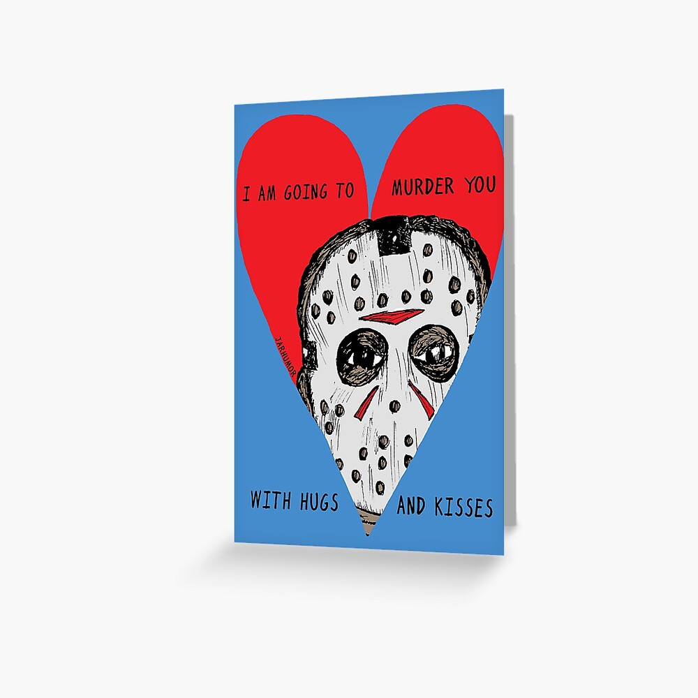 Murder Love Greeting Card